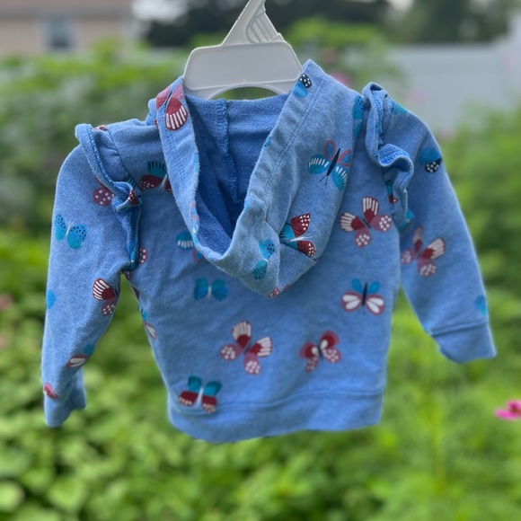 Carters Zip Up Hoodie, 9m - Picture 3 of 6